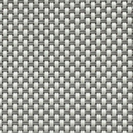 YUMA Omega Pro 10% screen fabric in White Gray