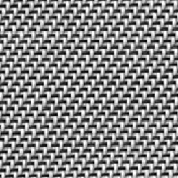 YUMA Helios 1% screen fabric in White/Black