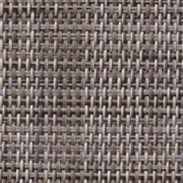 YUMA Bromus 5% screen fabric in Dark Brown