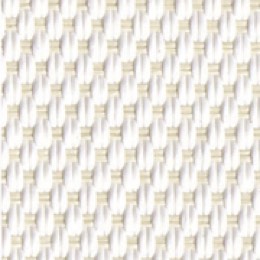 YUMA Omega Privacy <1% screen fabric in White/linen