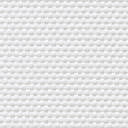 YUMA Omega 3% screen fabric in Bright White